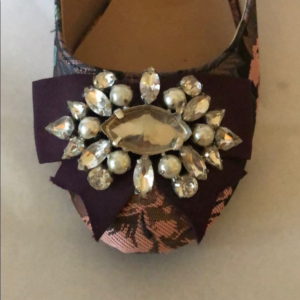 Flowered heels - Picture 3 of 4